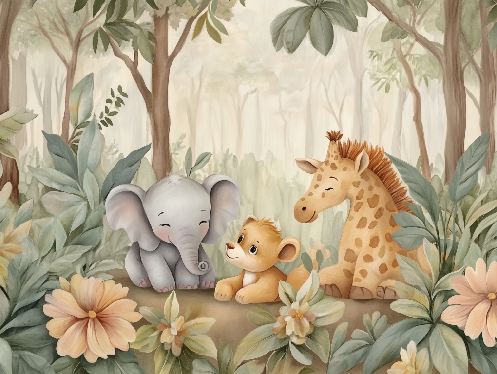 ورق حائط للرضع 113