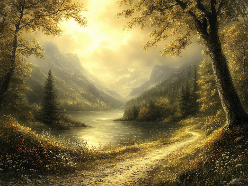 ورق حائط مناظر طبيعية 050