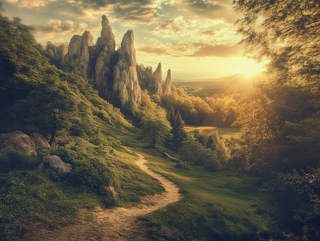 ورق حائط مناظر طبيعية 051