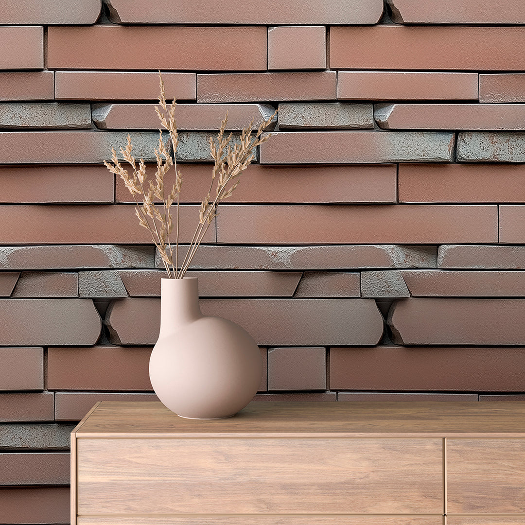 ورق جدران حجري 075