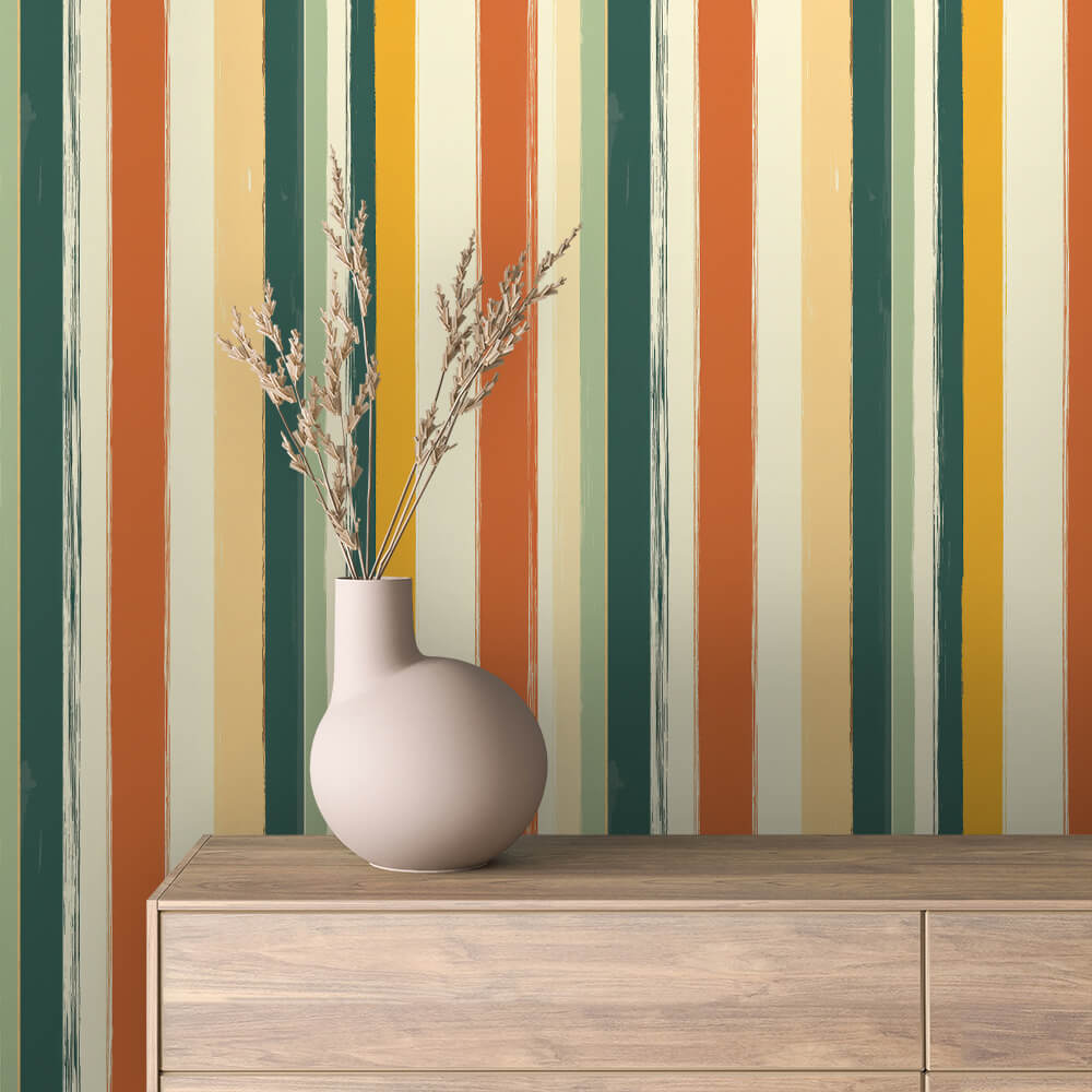 Striped Wallpaper 027
