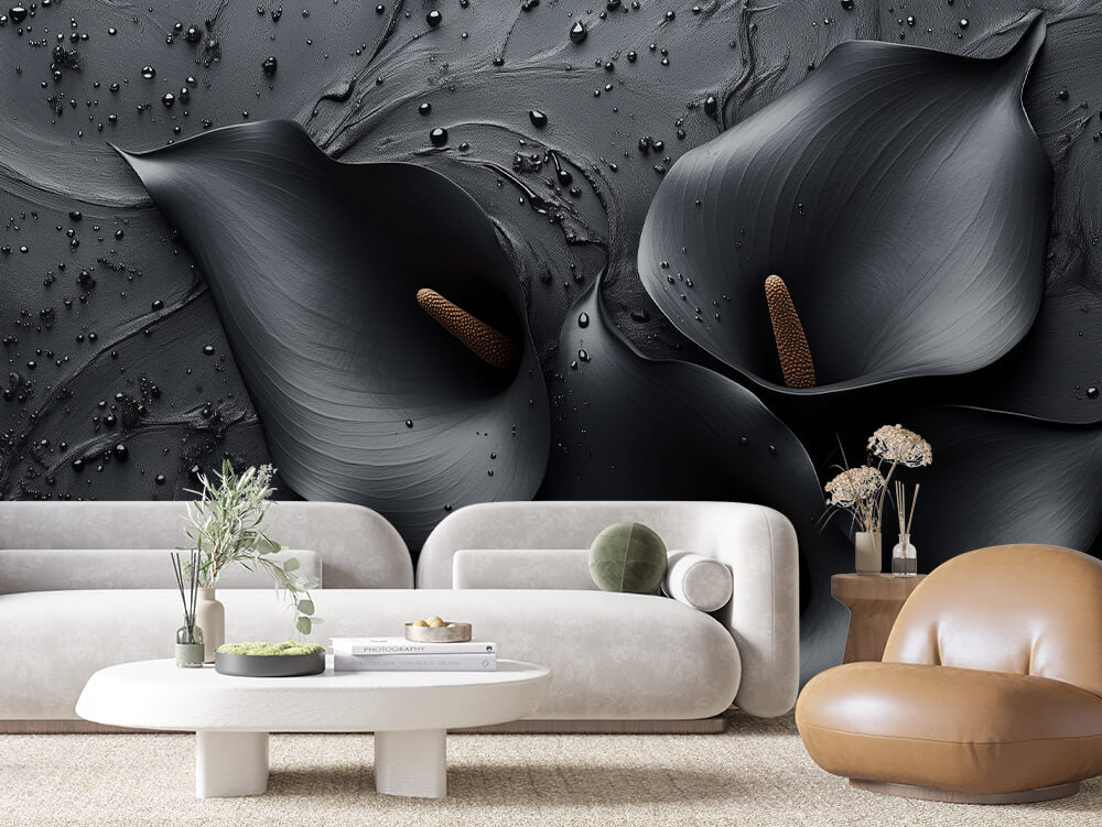 ورق جدران أوراق الشجر 004