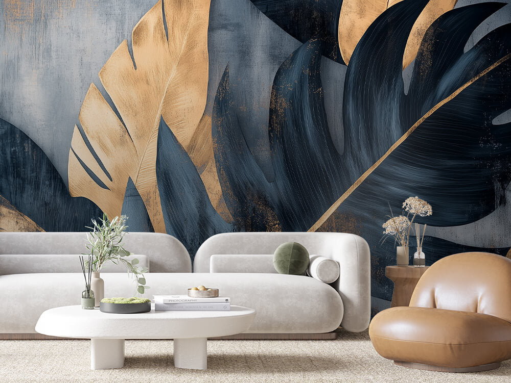 ورق جدران أوراق الشجر 037