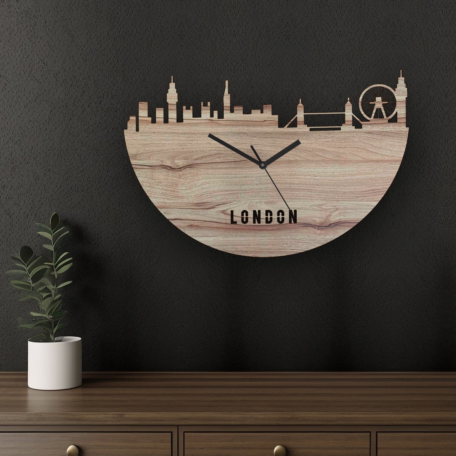 London Wall Clock - Jordan Offers