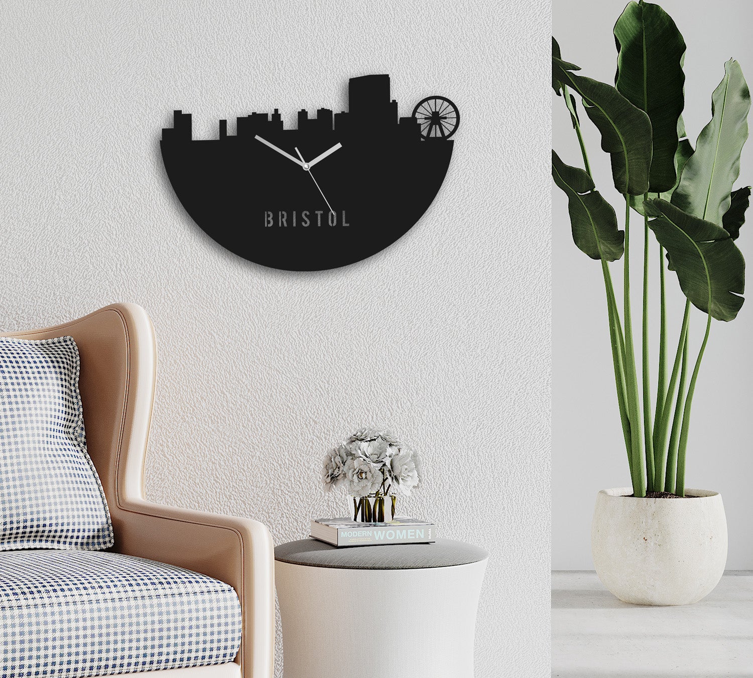 Bristol Wall Clock - Jordan Offers