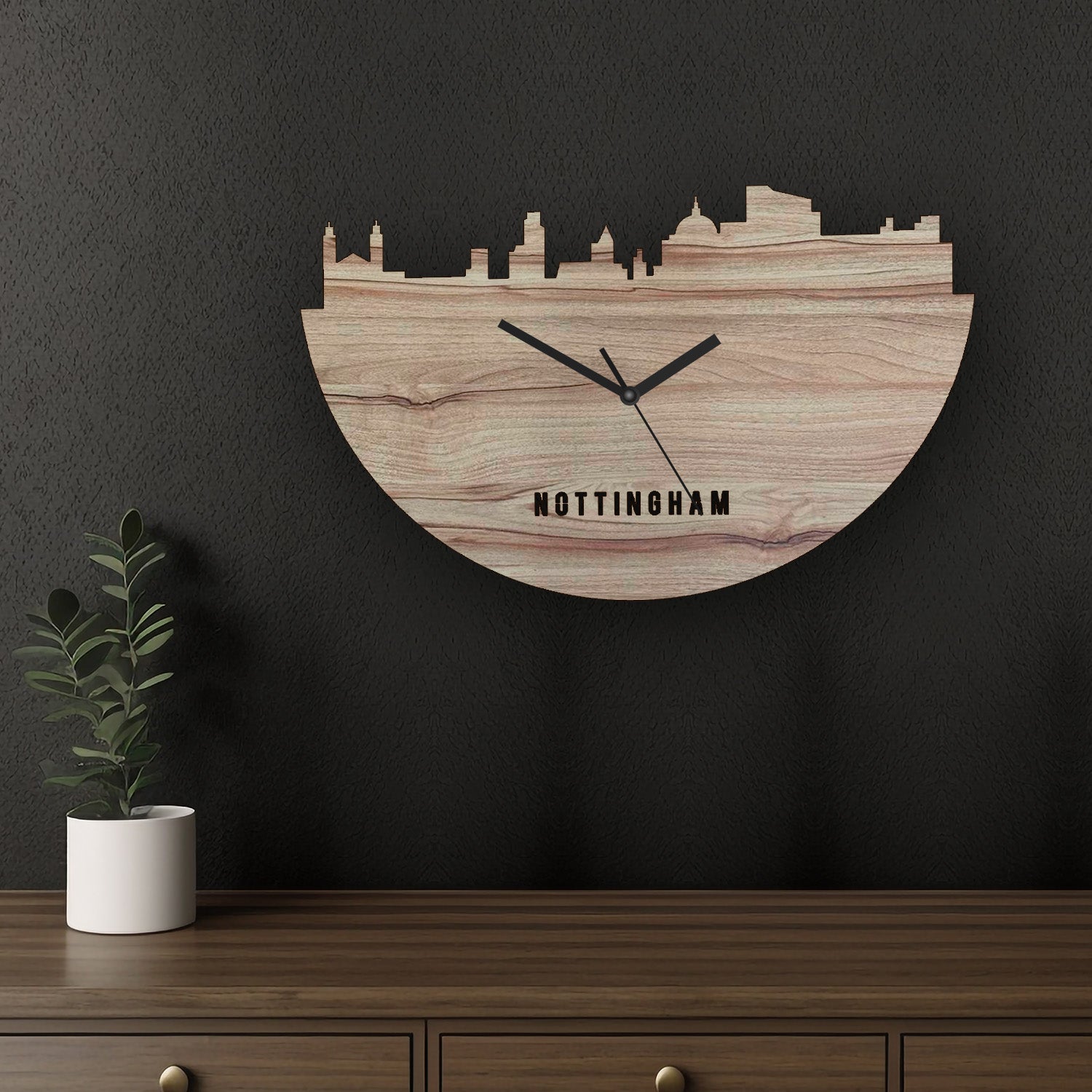 Nottingham Wall Clock - Jordan Offers