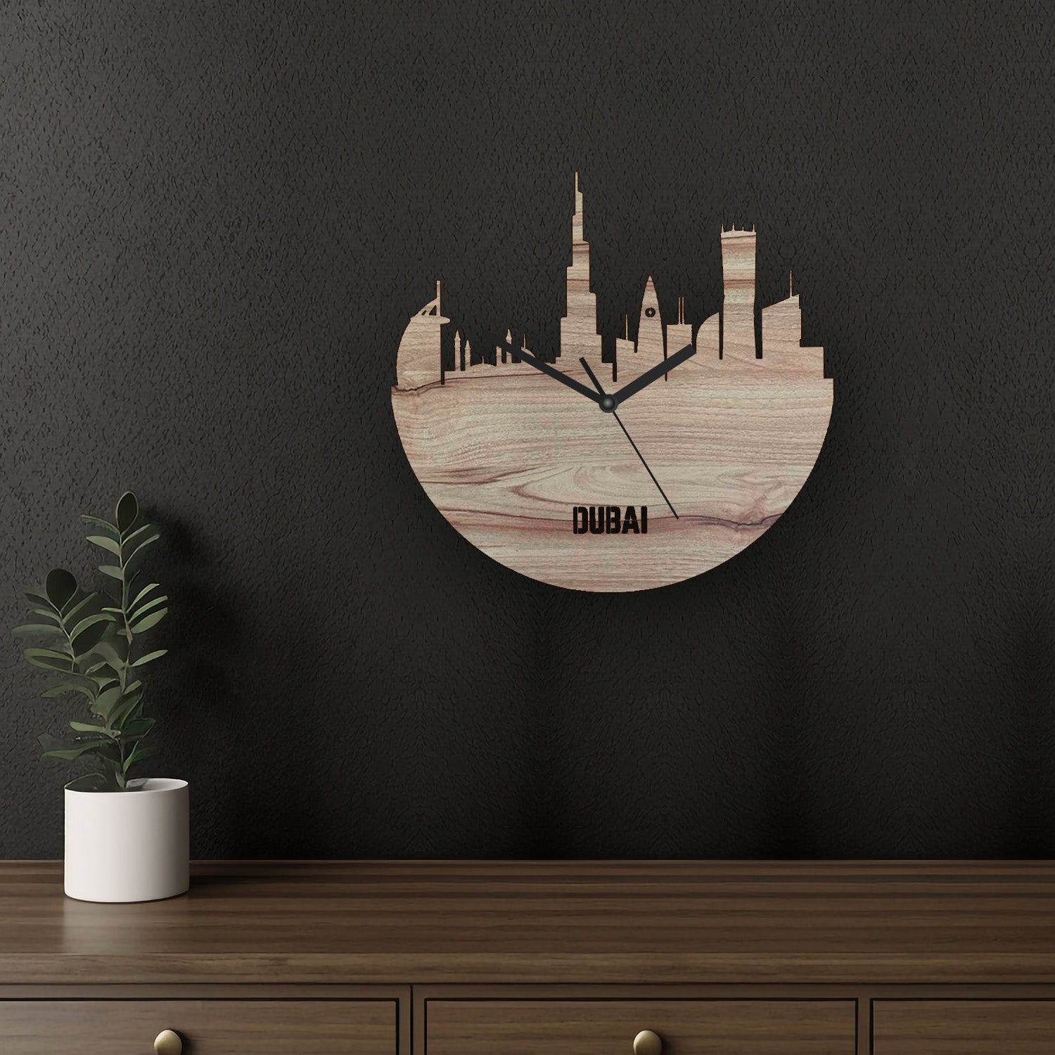 Dubai Wall Clock - Jordan Offers