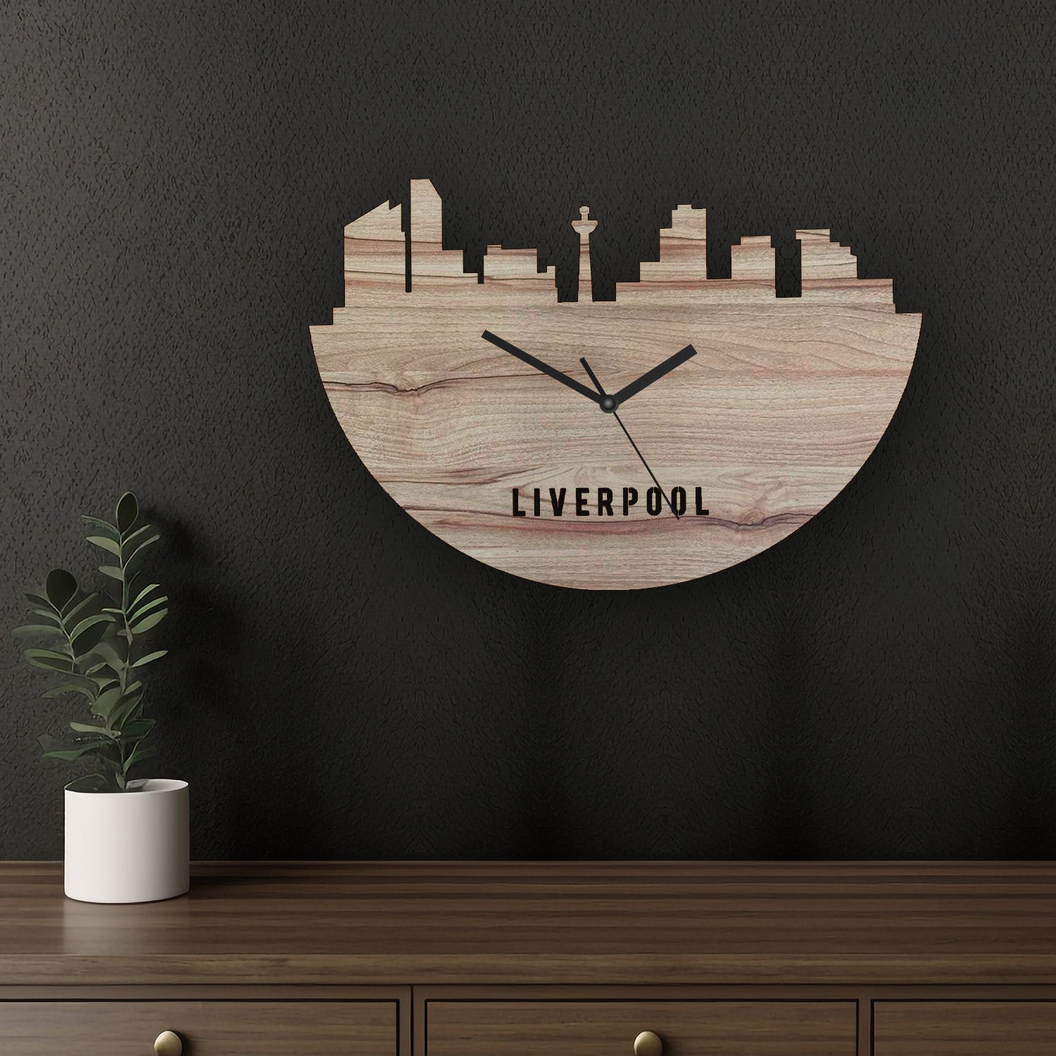 Liverpool Wall Clock - Jordan Offers