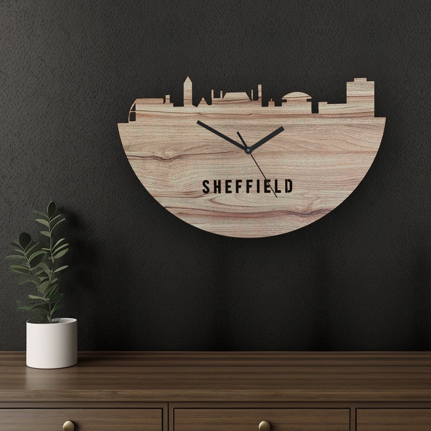 Sheffield Wall Clock - Jordan Offers