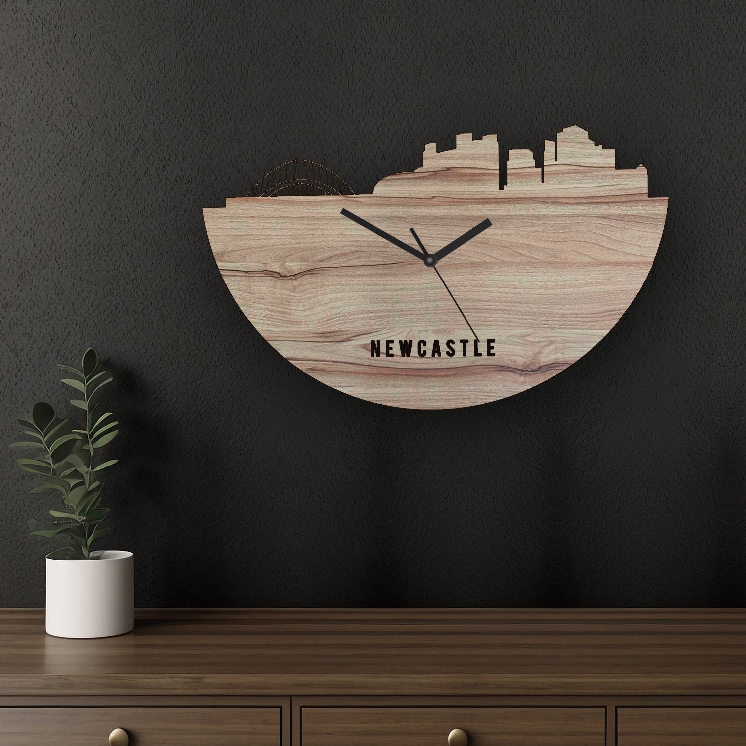 Newcastle Wall Clock - Jordan Offers