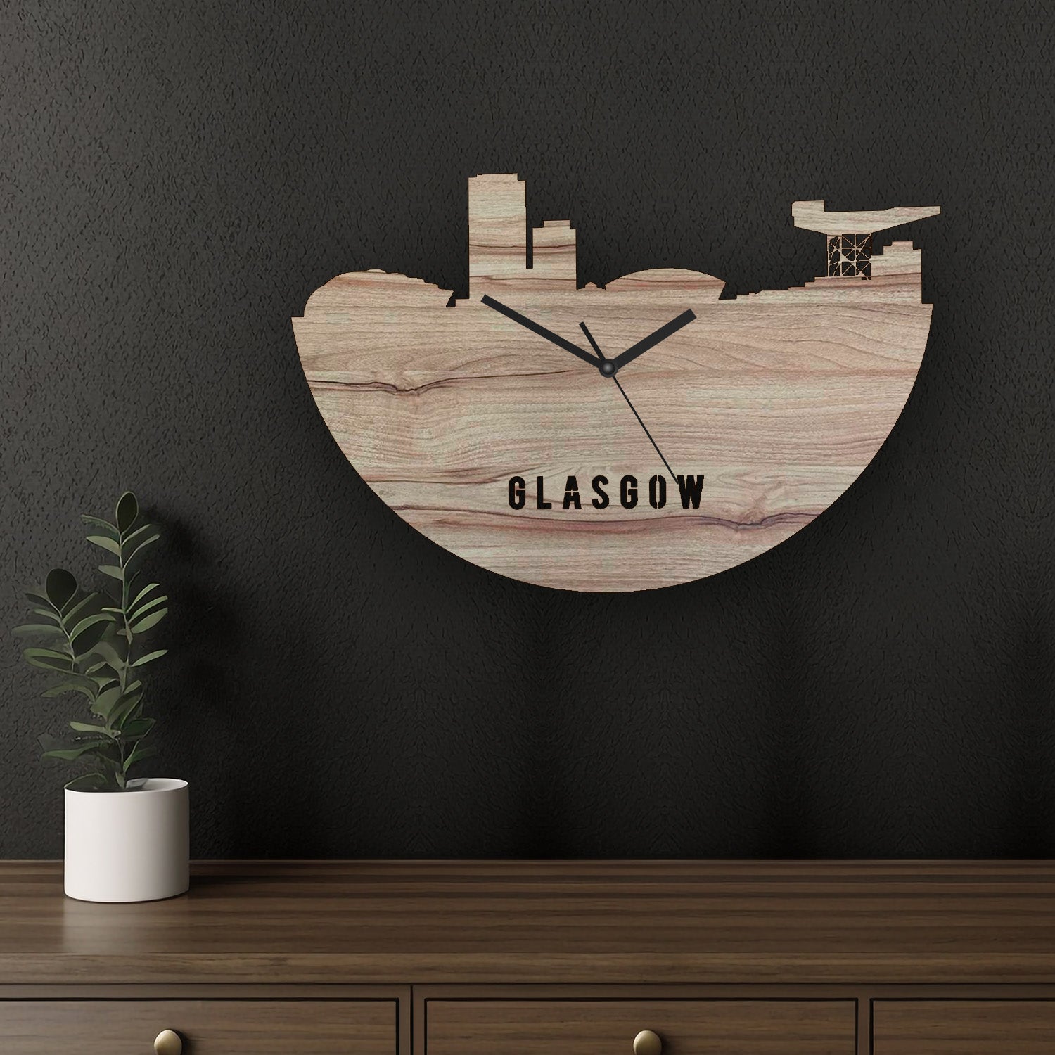 Glasgow Wall Clock - Jordan Offers