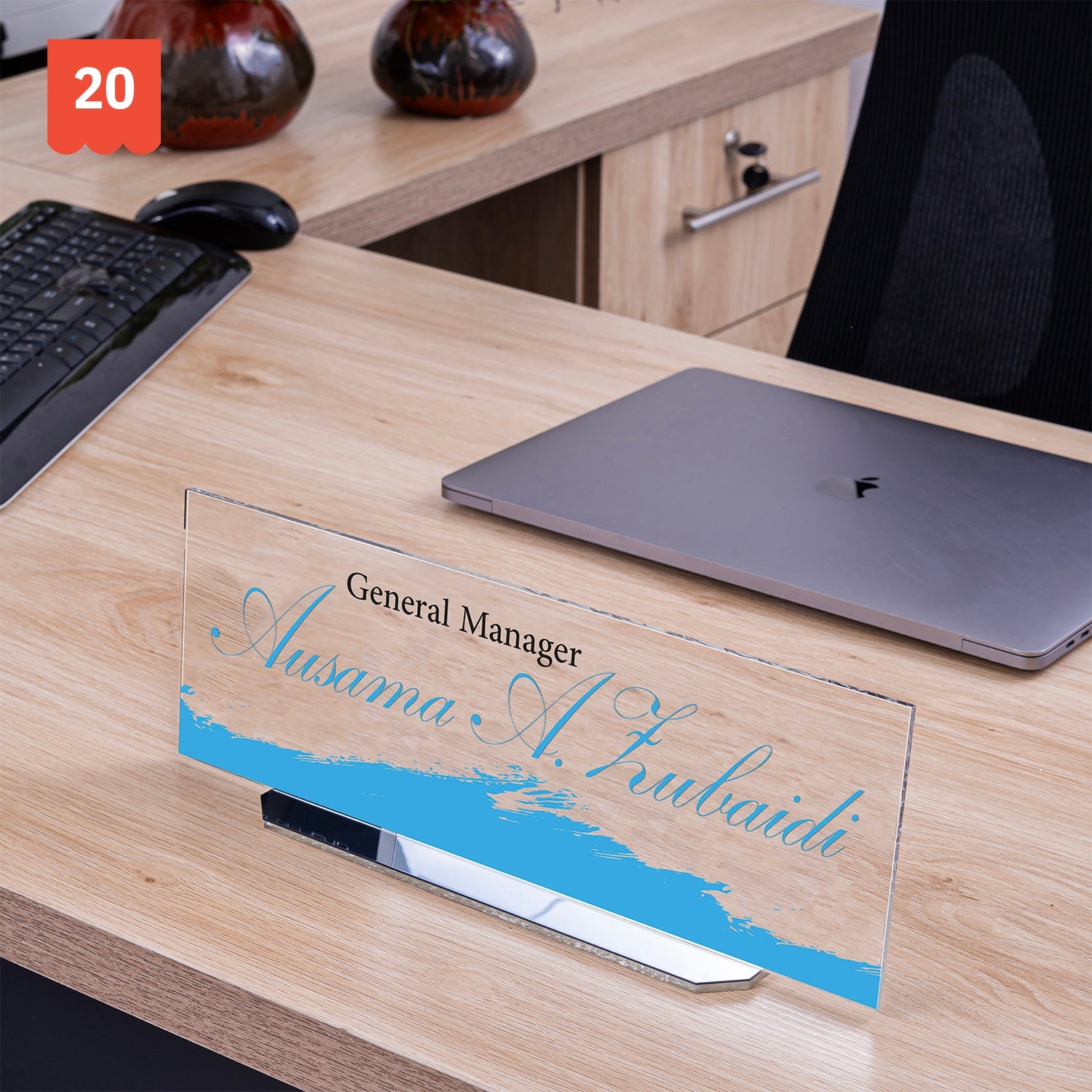 UV Desk Name Plate 4mm - Jordan Offers