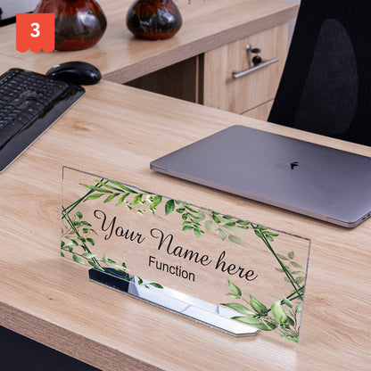 UV Desk Name Plate 4mm - Jordan Offers