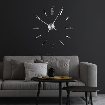 Line Interval Numerals Wall Clock - Jordan Offers