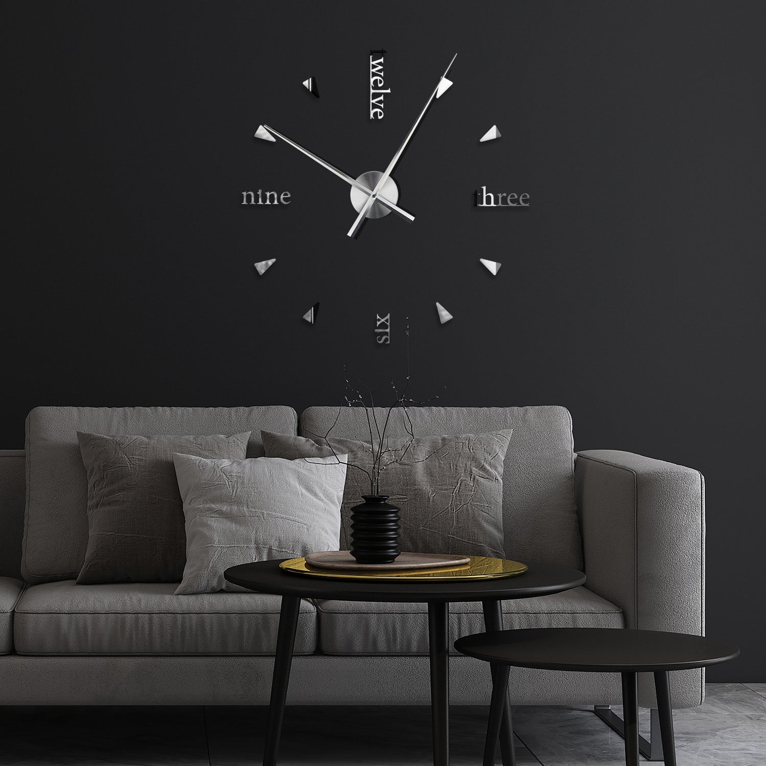 Arrow Numerals Wall Clock - Jordan Offers