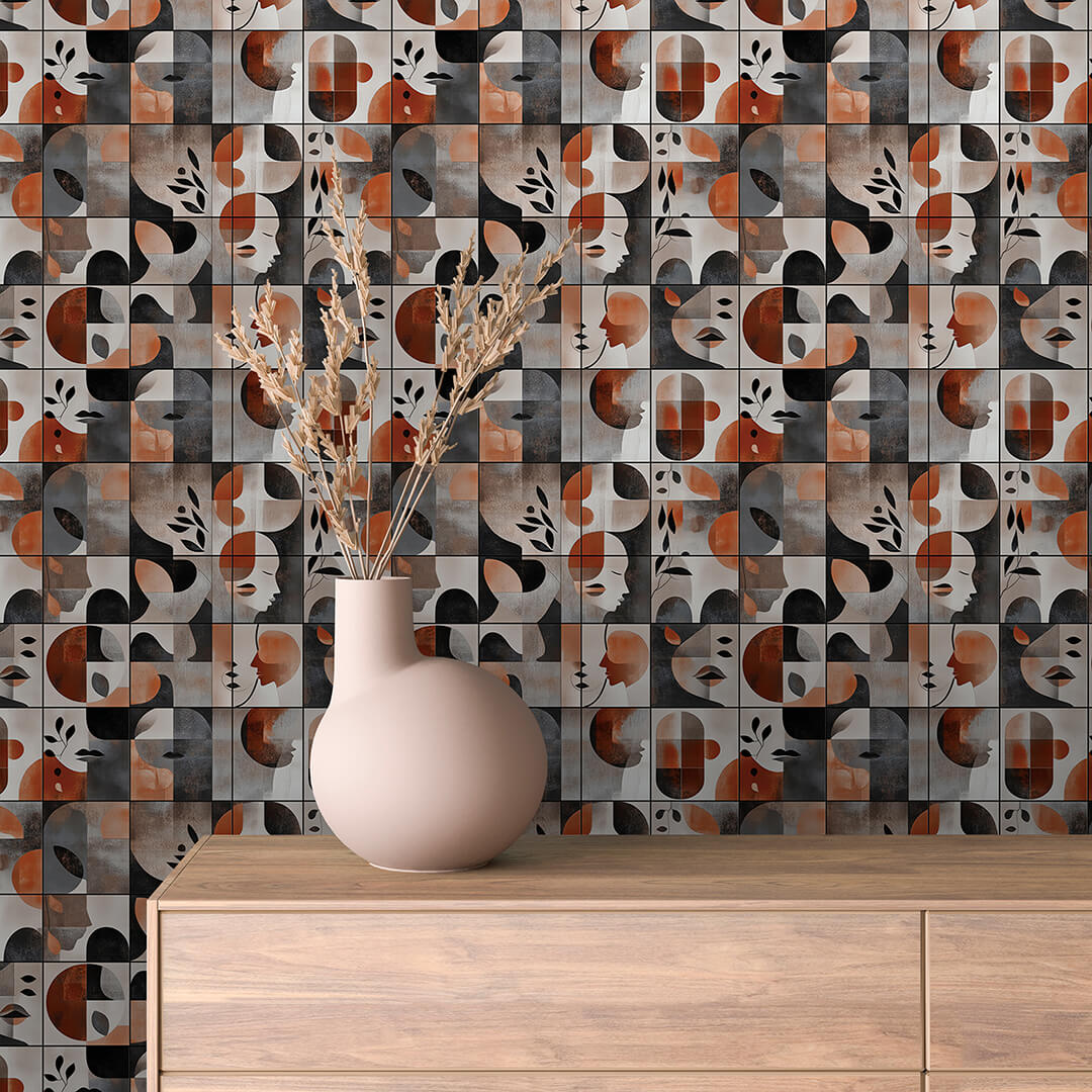 ورق جدران تجريدي 012