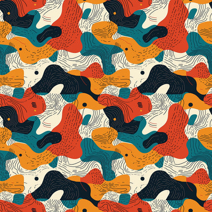 ورق جدران تجريدي 007