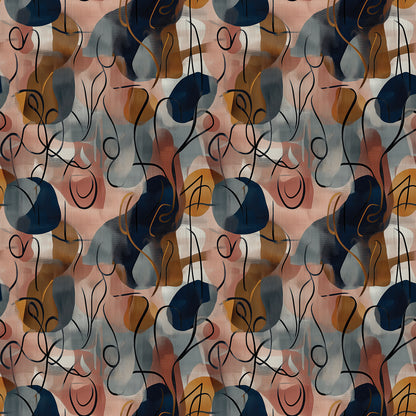 ورق جدران تجريدي 014