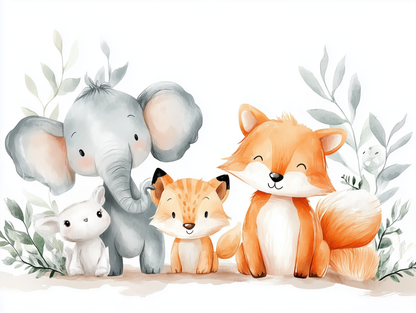 ورق حائط للرضع 100