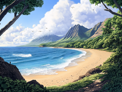 ورق حائط مناظر طبيعية 017