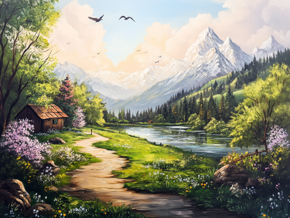 ورق حائط مناظر طبيعية 025