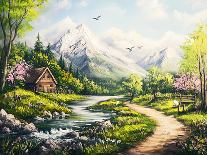 ورق حائط مناظر طبيعية 035