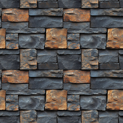 ورق جدران حجري 033