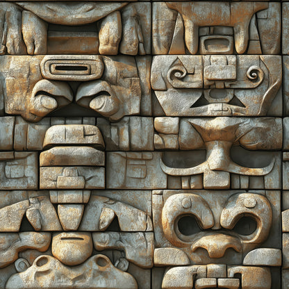 ورق جدران حجري 066