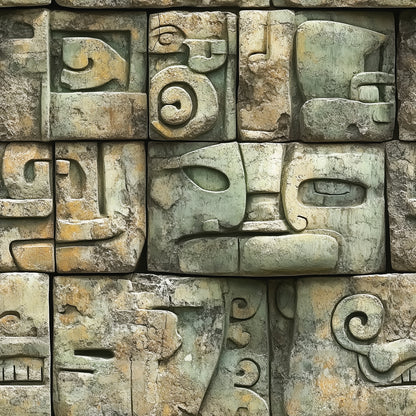 ورق جدران حجري 070