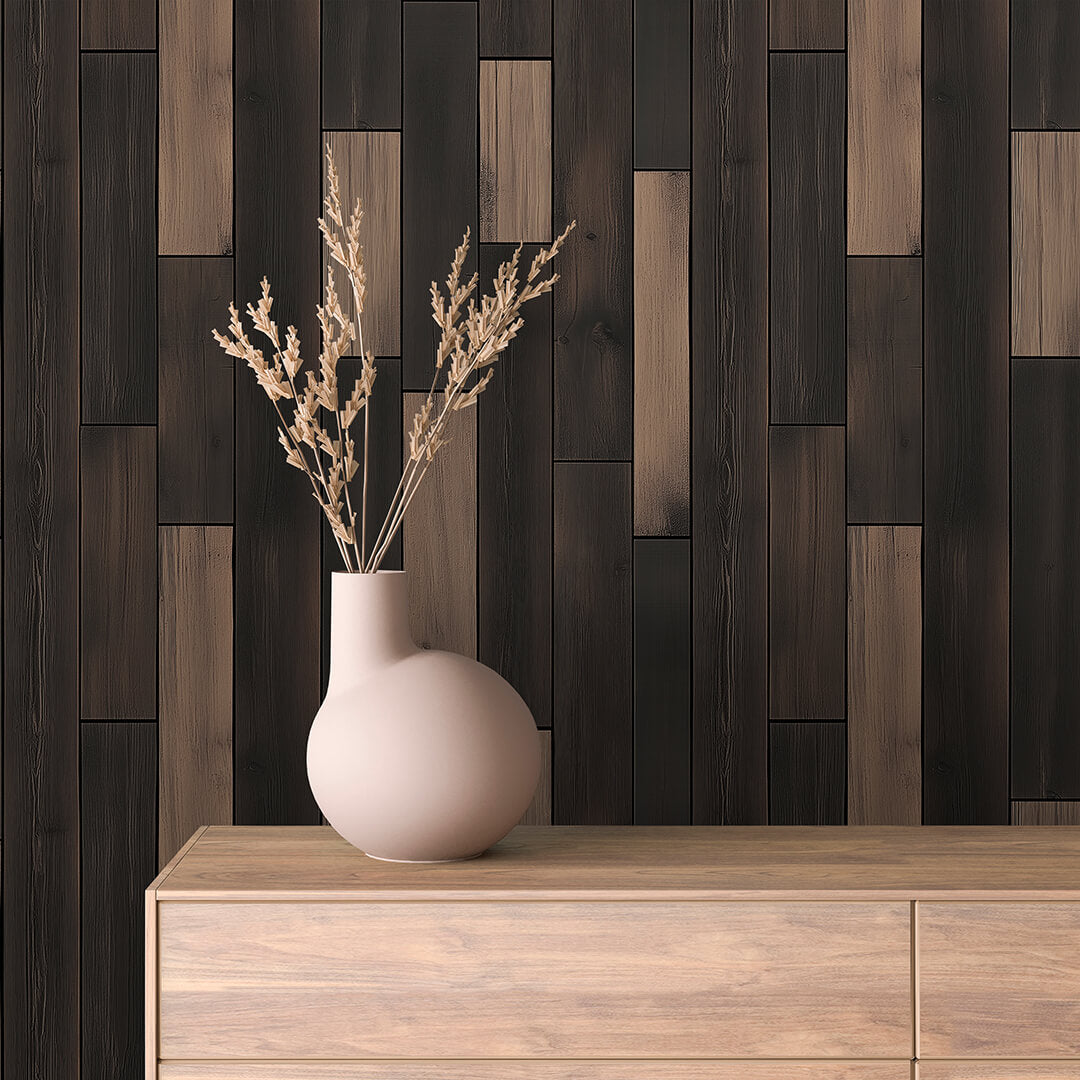 ورق جدران خشبي 034