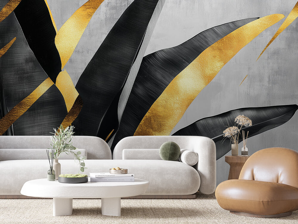 ورق جدران أوراق الشجر 015