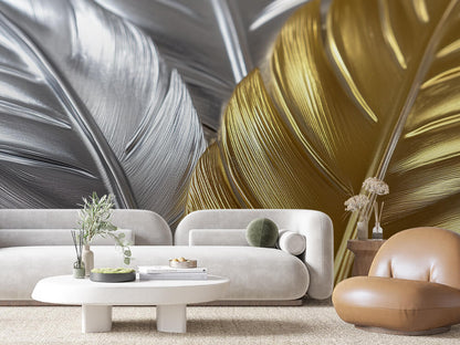 ورق جدران أوراق الشجر 017