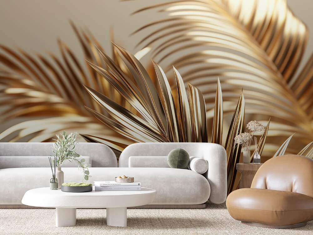 ورق جدران أوراق الشجر 019