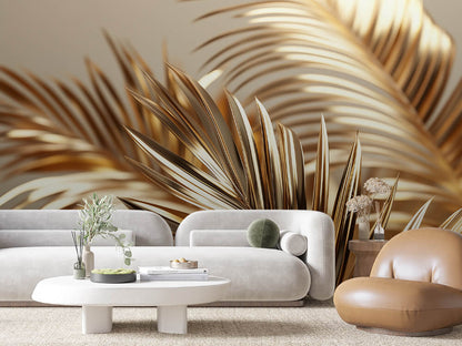 ورق جدران أوراق الشجر 019