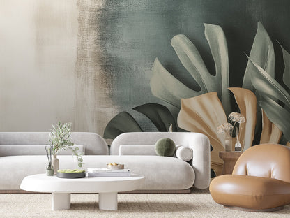 ورق جدران أوراق الشجر 025