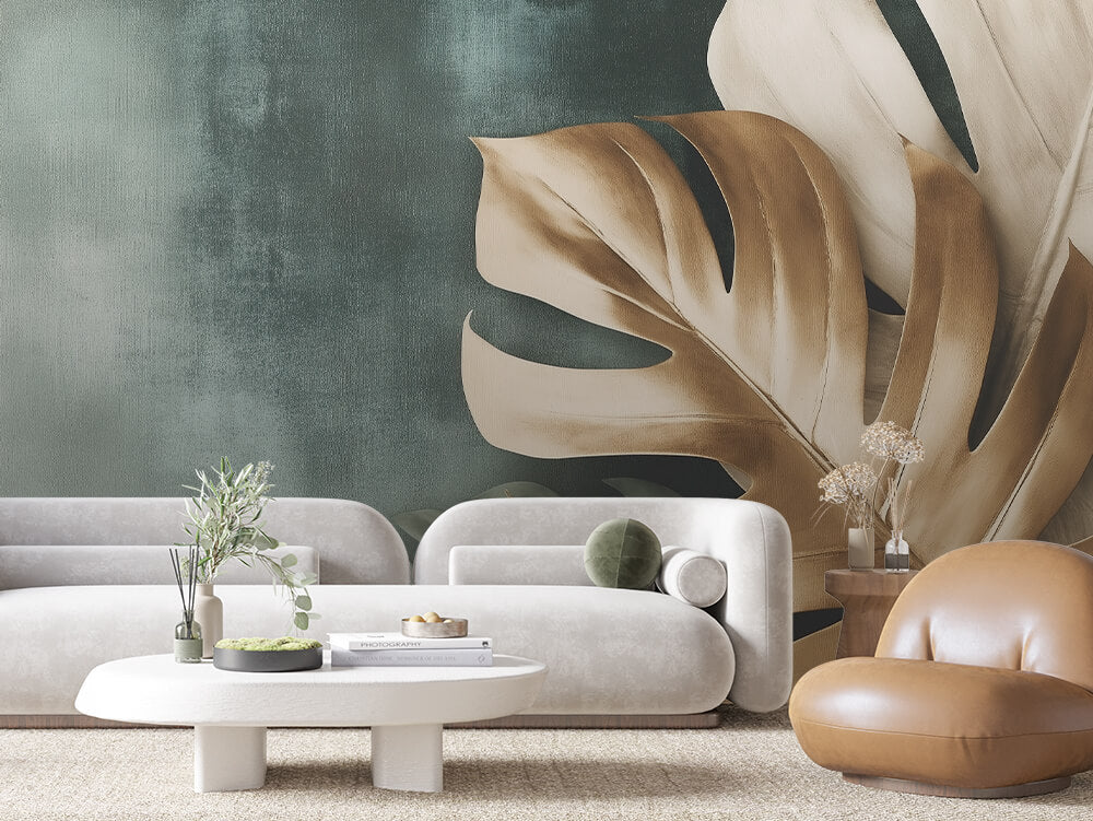 ورق جدران أوراق الشجر 026