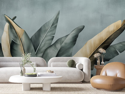 ورق جدران أوراق الشجر 029