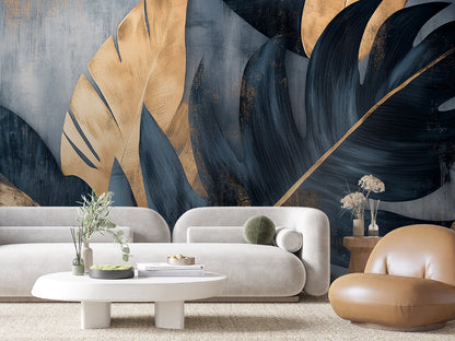 ورق جدران أوراق الشجر 037