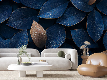 ورق جدران أوراق الشجر 045