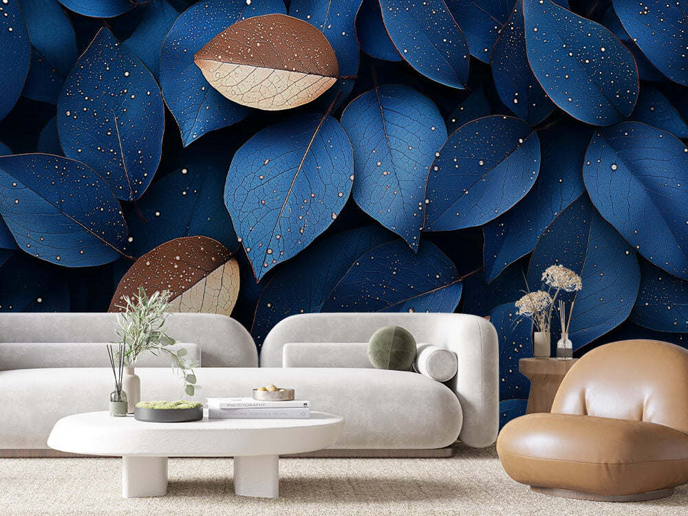 ورق جدران أوراق الشجر 046