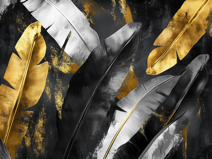 ورق جدران أوراق الشجر 011