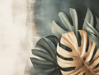 ورق جدران أوراق الشجر 025