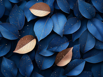 ورق جدران أوراق الشجر 046