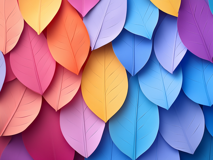 ورق جدران أوراق الشجر 050